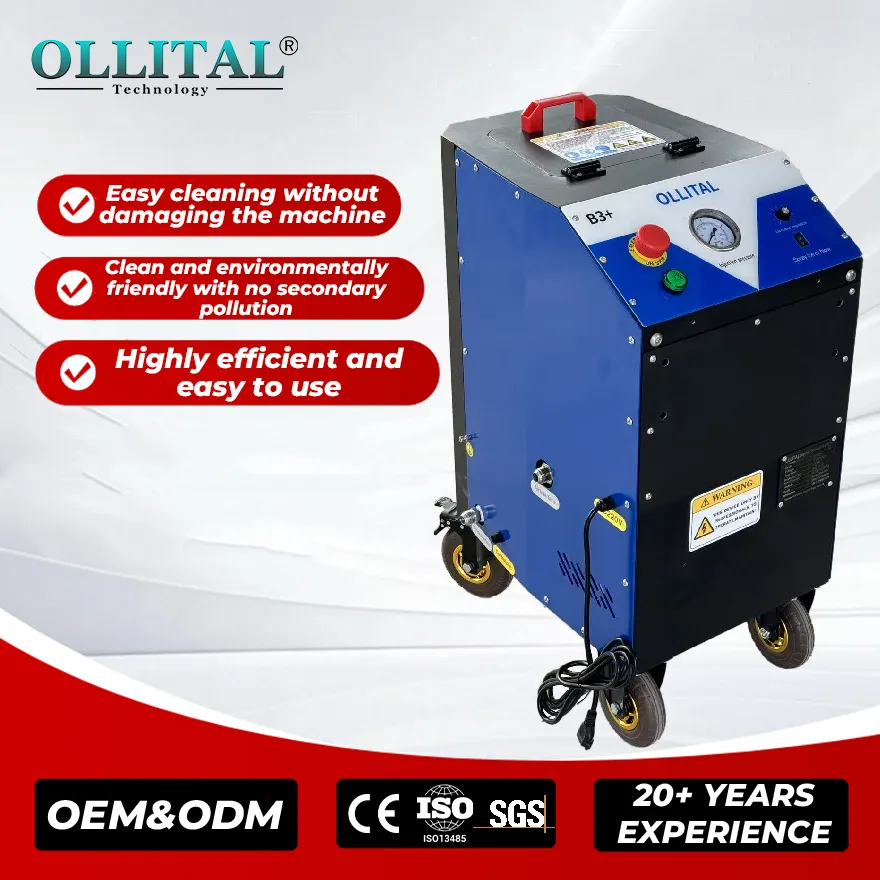 OLT-B3+ Industrial Mold Oil Dry Ice Cleaning Machine