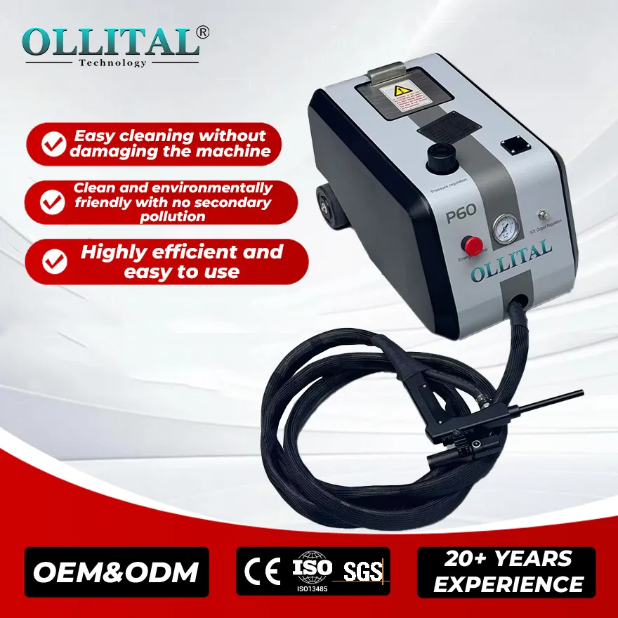 P60 Good Quality Small Portable Dry Ice Cleaning Machine