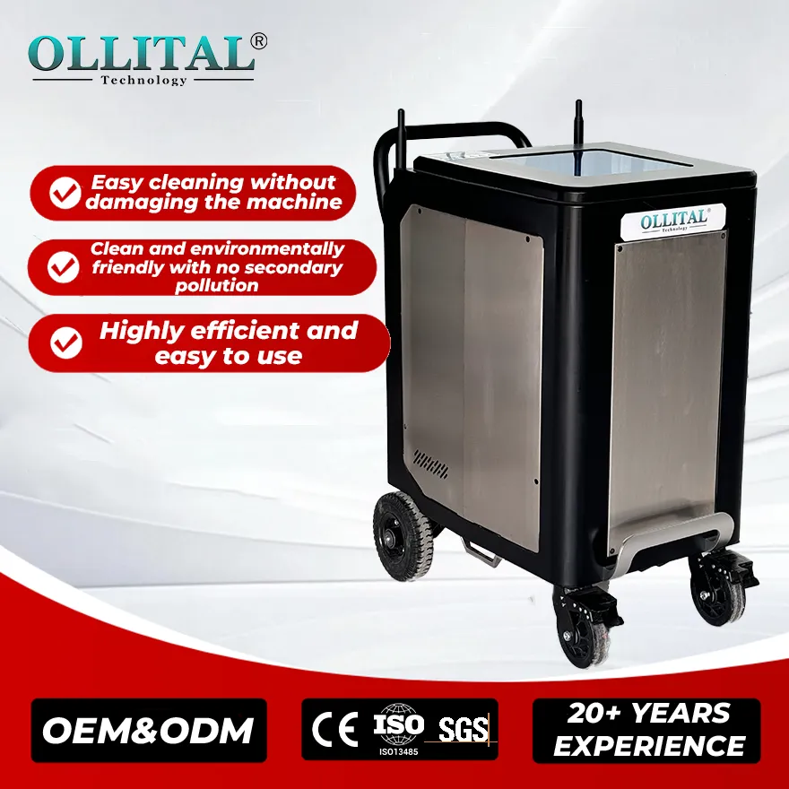 P8/P8S All-round Model Dry Ice Blasting Machine