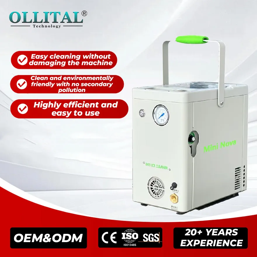 Mini Nova Portable Dry Ice Cleaning Machine Small Dry Ice Blasting Machine